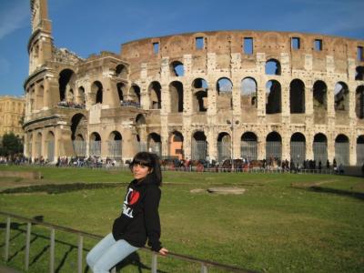 Primera Foto de Maria en Roma