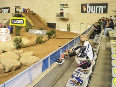 Ona en el Enduro de Barcelona